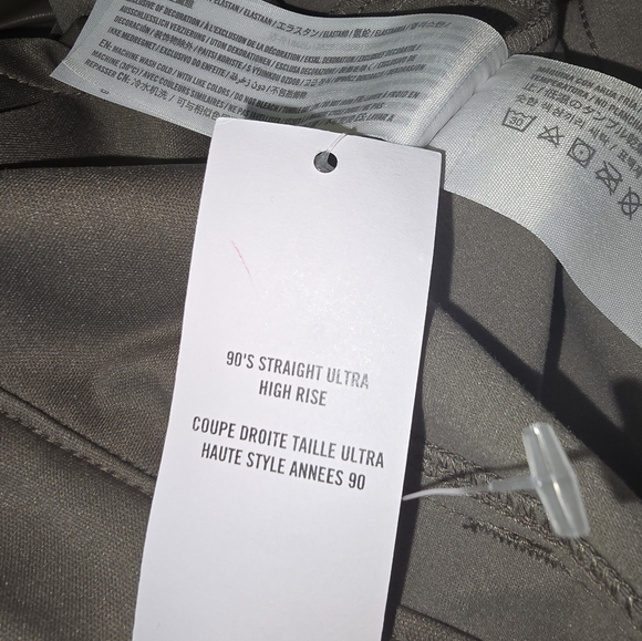 ABERCROMBIE & FITCH VEGAN LEATHER PANT - Picture 5 of 6